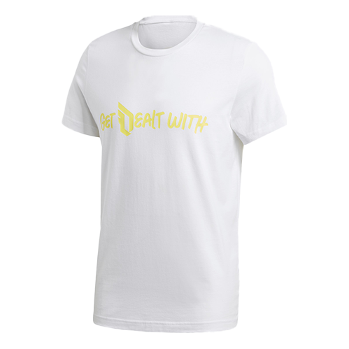 adidas Dame Hecklers Short Sleeve White GD8715
