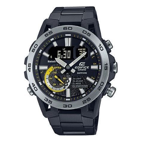 CASIO Digital-Analog 'Black Silver Yellow' ECB-40YDC-1A