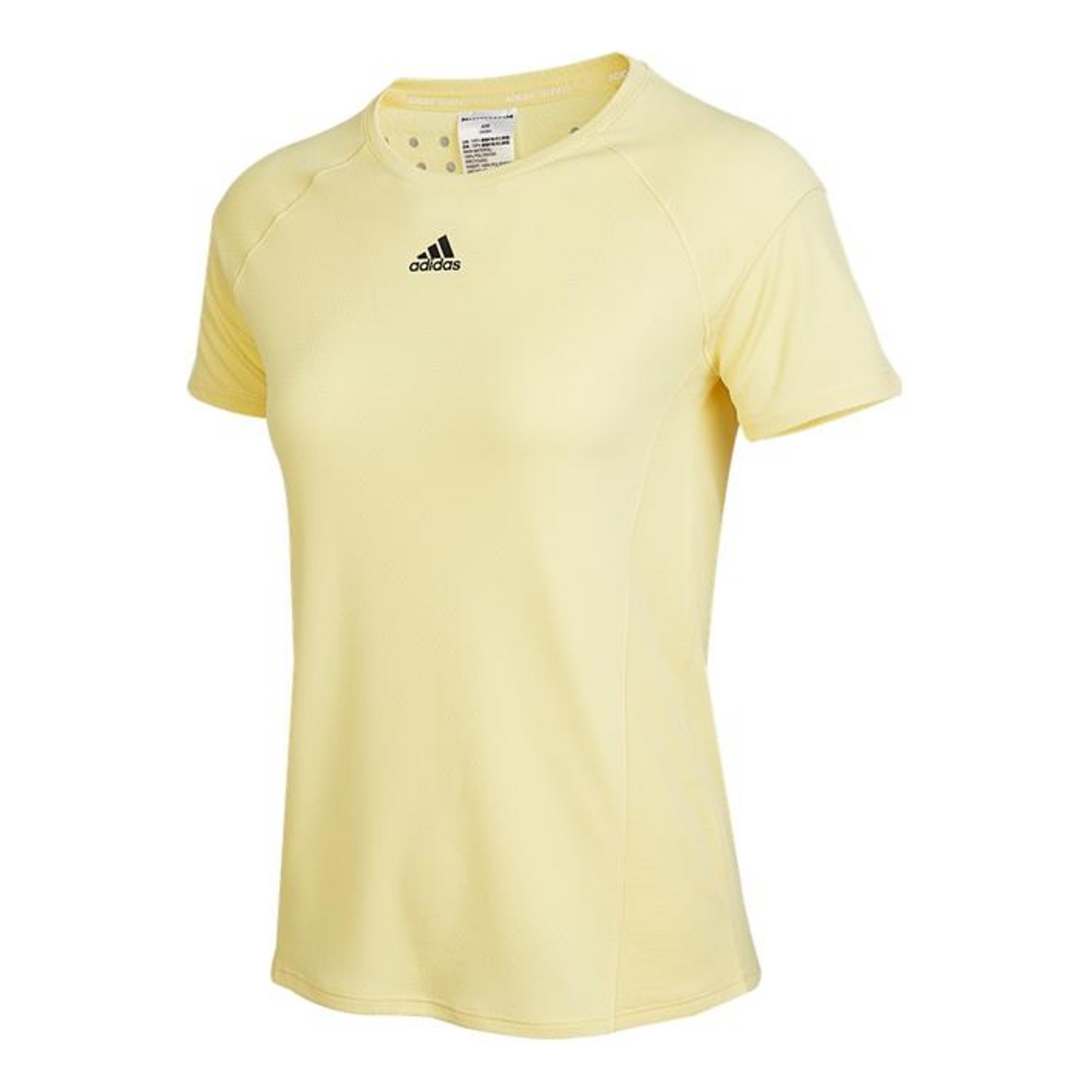 (WMNS) adidas WTR Heat.Rdy T-Shirt Asia Sizing 'Yellow' HR8362