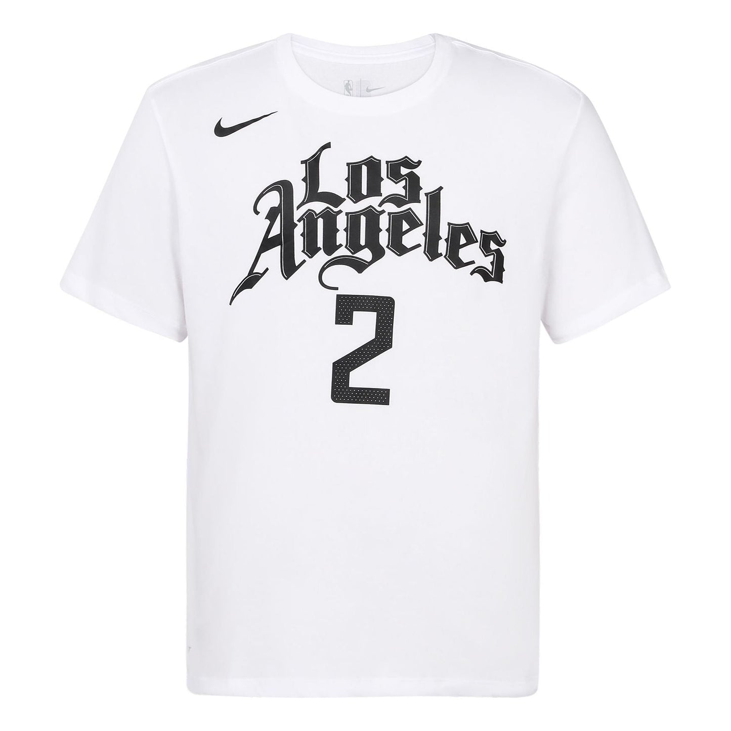 Nike NBA City limited 19-20 Season Los Angeles Clippers Leonard 2 Short Sleeve White BV8768-103