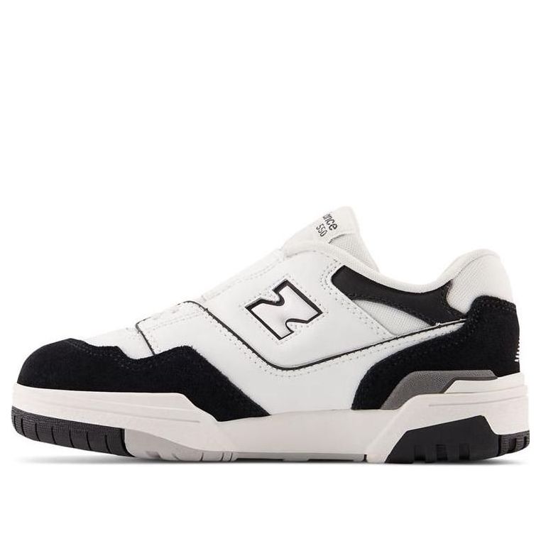 (PS) New Balance 550 Bungee Lace with Top Strap 'White Black' PHB550CA