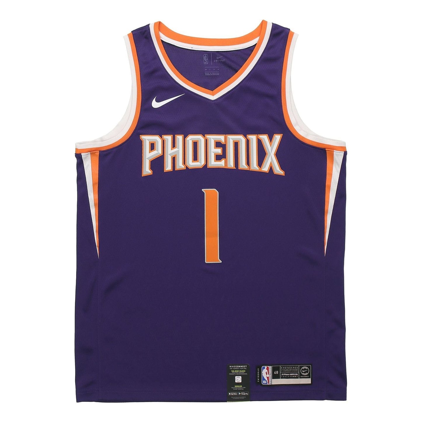 Nike Devin Booker Maillot Icon Edition Swingman Phoenix Suns Purple 864503-568