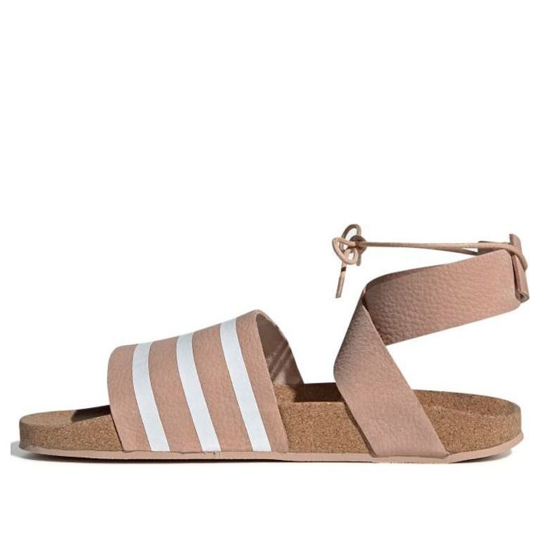 (WMNS) adidas Adilette Ankle Wrap 'Pink' EG3855