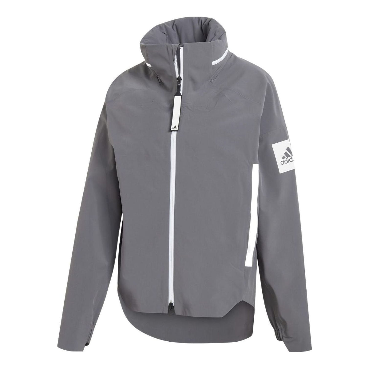 (WMNS) adidas Myshelter Regenjacke Rain Jacket Asia Sizing 'Grey' GE5859