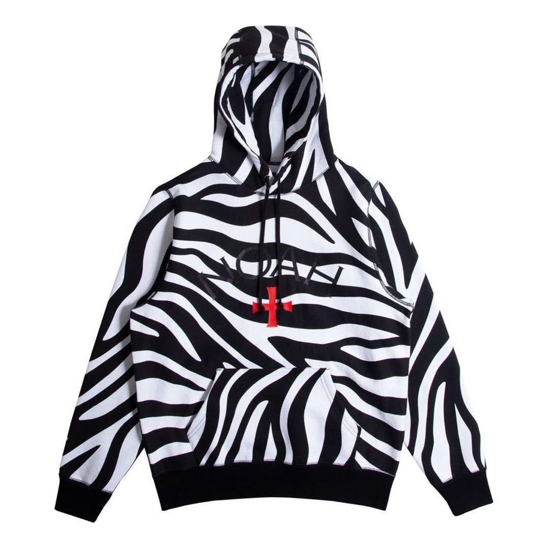 NOAH Unisex B.A.D. Core Logo Black/White NOAH-SS18-010