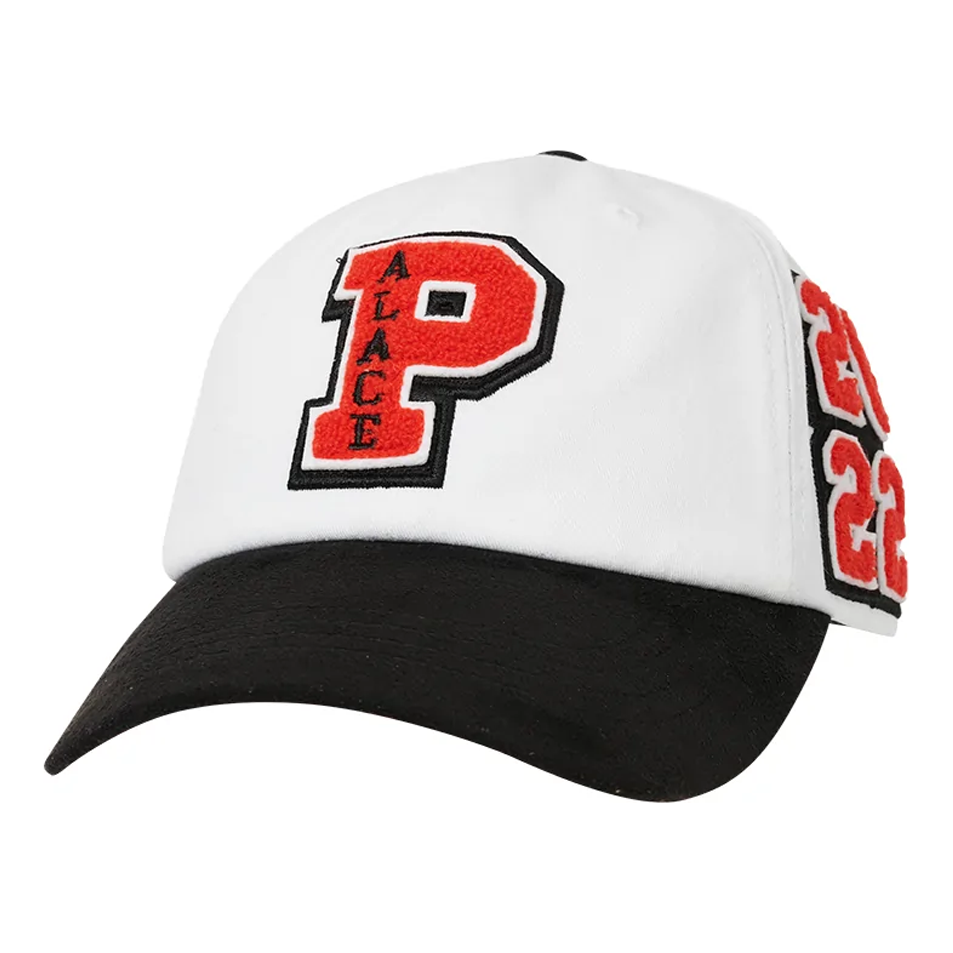 Palace Varsity Chenille 6-Panel Cap 'Red' 1665064795