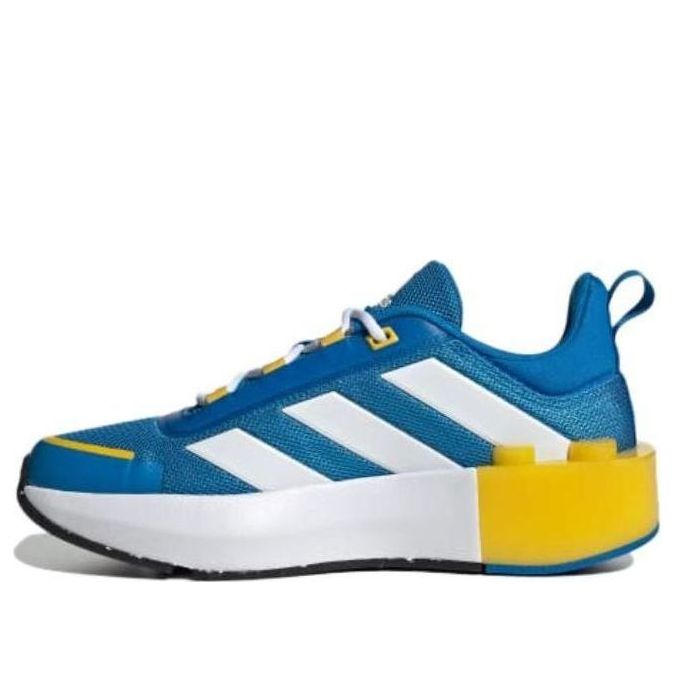 (GS) adidas Tech Runner x LEGO 'Shock Blue Equipment Yellow' IG2884