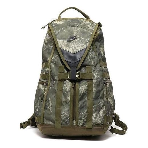 Nike SFS Recruit Printed Training Backpack 'Olive Green' BA6377-395
