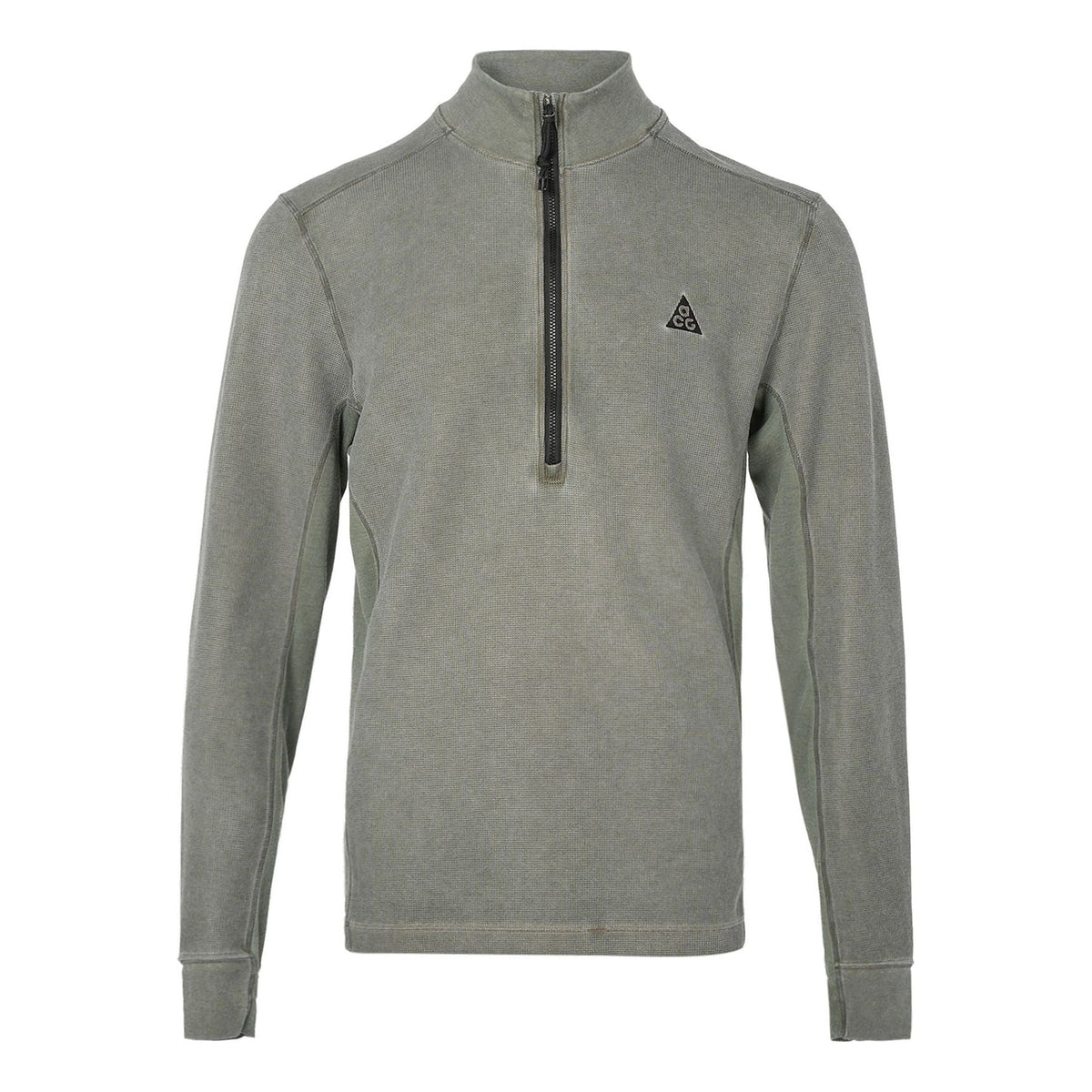 Men's Nike x ACG Zipper Cardigan Sports Long Sleeves Gray T-Shirt DM6223-325