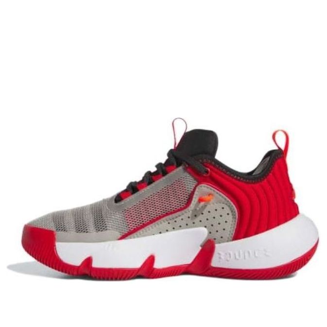 (GS) adidas Trae Unlimited Big 'Metal Grey Better Scarlet' IG0703