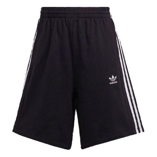 (WMNS) adidas Bermuda Shorts Asia Sizing 'Black White' HM2137