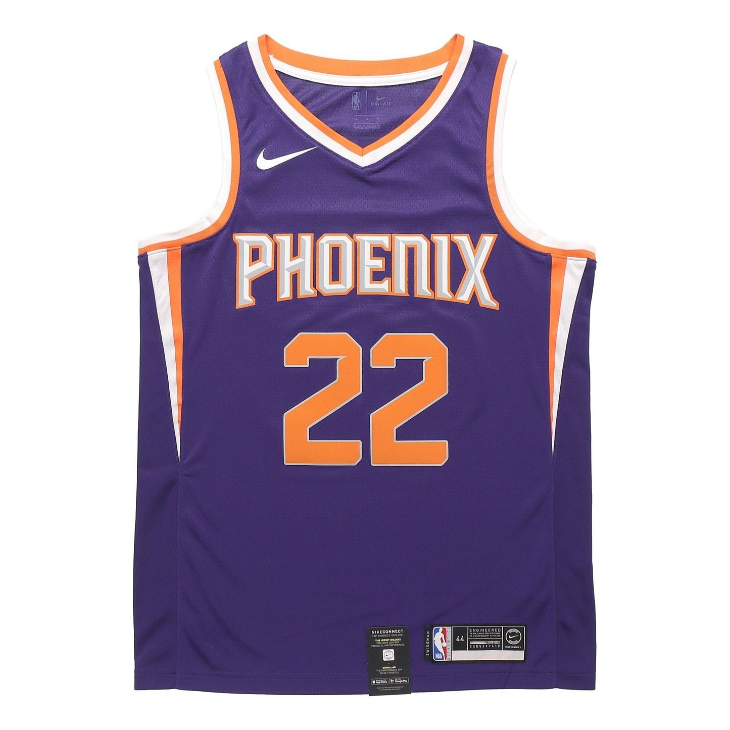 Nike NBA SW Fan Edition Knicks Phoenix Suns 2 2 Basketball Jersey Purple 864503-573