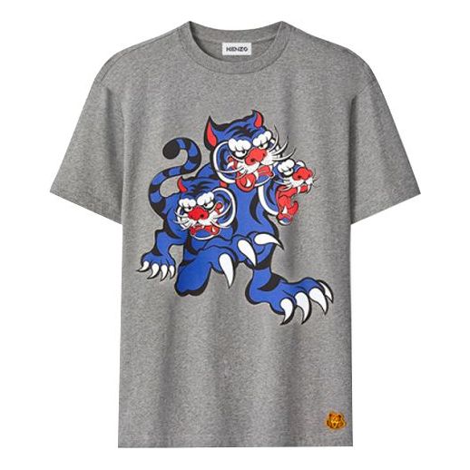 KENZO x Kansaiyamamoto Men's SS21 Crew Neck Grey FB55TS0714SJ-95