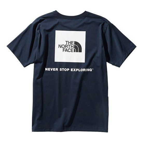 THE NORTH FACE Unisex Never Stop Exploring Logo SS20 Dark-Blue NT32038-UN