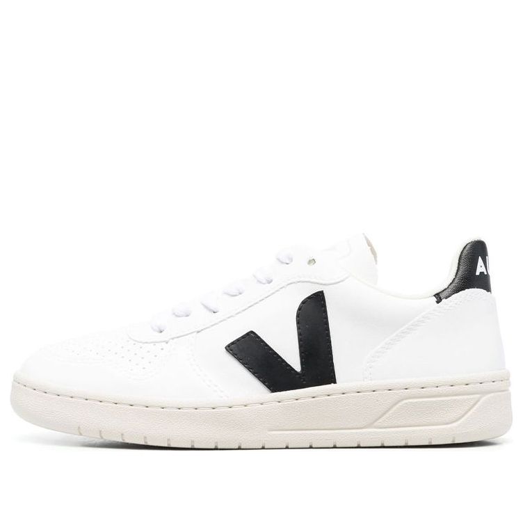 Veja V-10 Lace-Up 'White Black' VX0702901