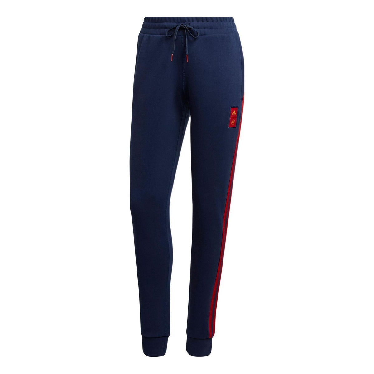 (WMNS) adidas Spain Sports Pants Asia Sizing 'Navy Red' HE8915