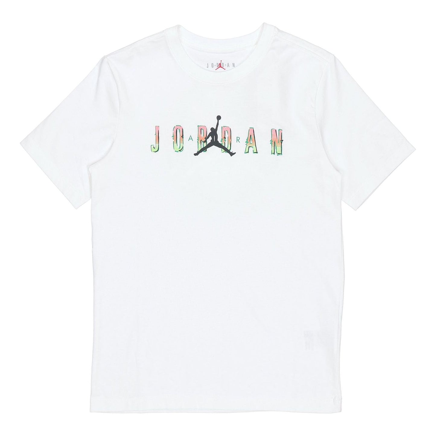 Air Jordan MENS Sport DNA Crew Neck Printed Short Sleeve White CZ8084-100