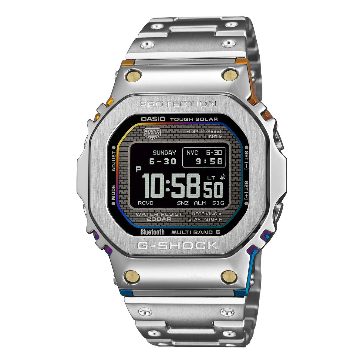 CASIO G-SHOCK GMW-B5000 Series 'Silver' GMW-BZ5000RC-1