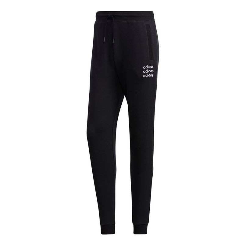 adidas neo M C TP Bundle Feet Sports Long Pants Black GJ8932