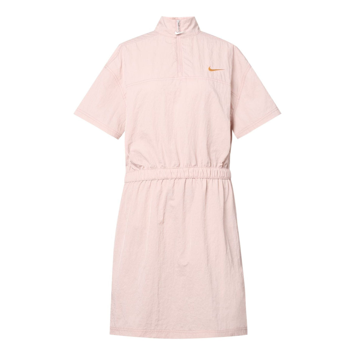 (WMNS) AS W Nike Sportswear SWSH WVN SS DRESS PINK OXFORD DM6198-601
