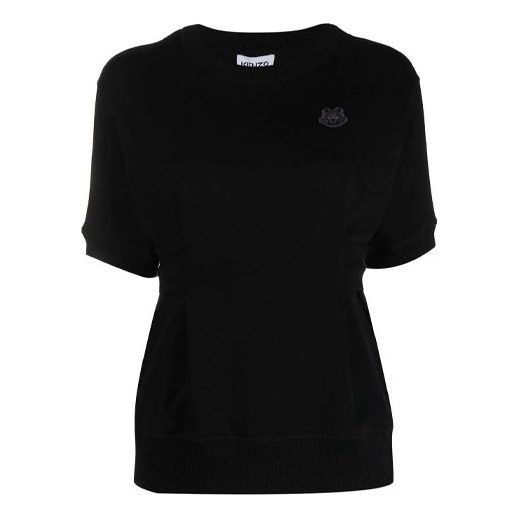 KENZO SS21 Tiger Round Neck Short Sleeve Black FB52SW6154ML-99