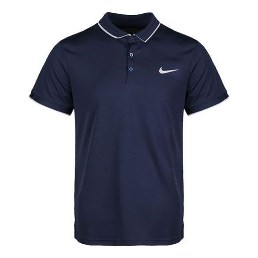 Nike CT DRY Polo Team Polo Shirt Navy Blue Dark blue AQ5304-410
