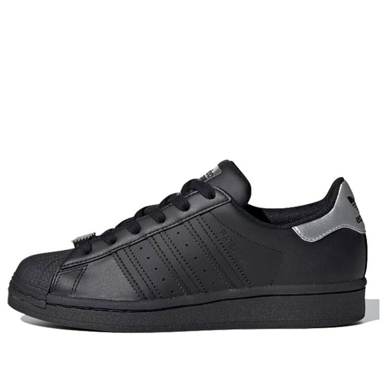 (GS) adidas Superstar J 'Black White' FV3722