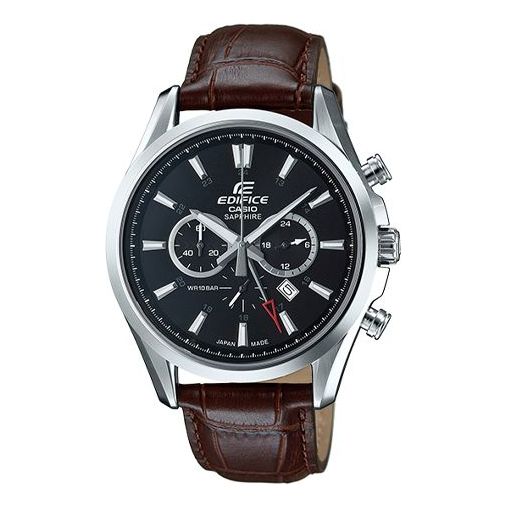 CASIO EDIFICE Mens Dark Brown Analog EFB-504JL-1A