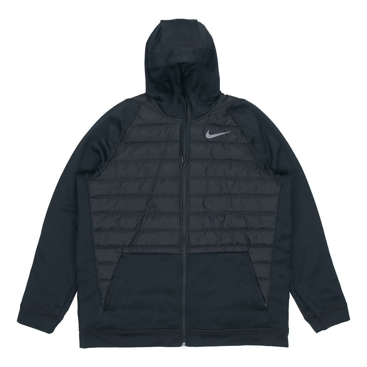 Nike Full-length zipper padded Jacket 'Black' CZ4342-010