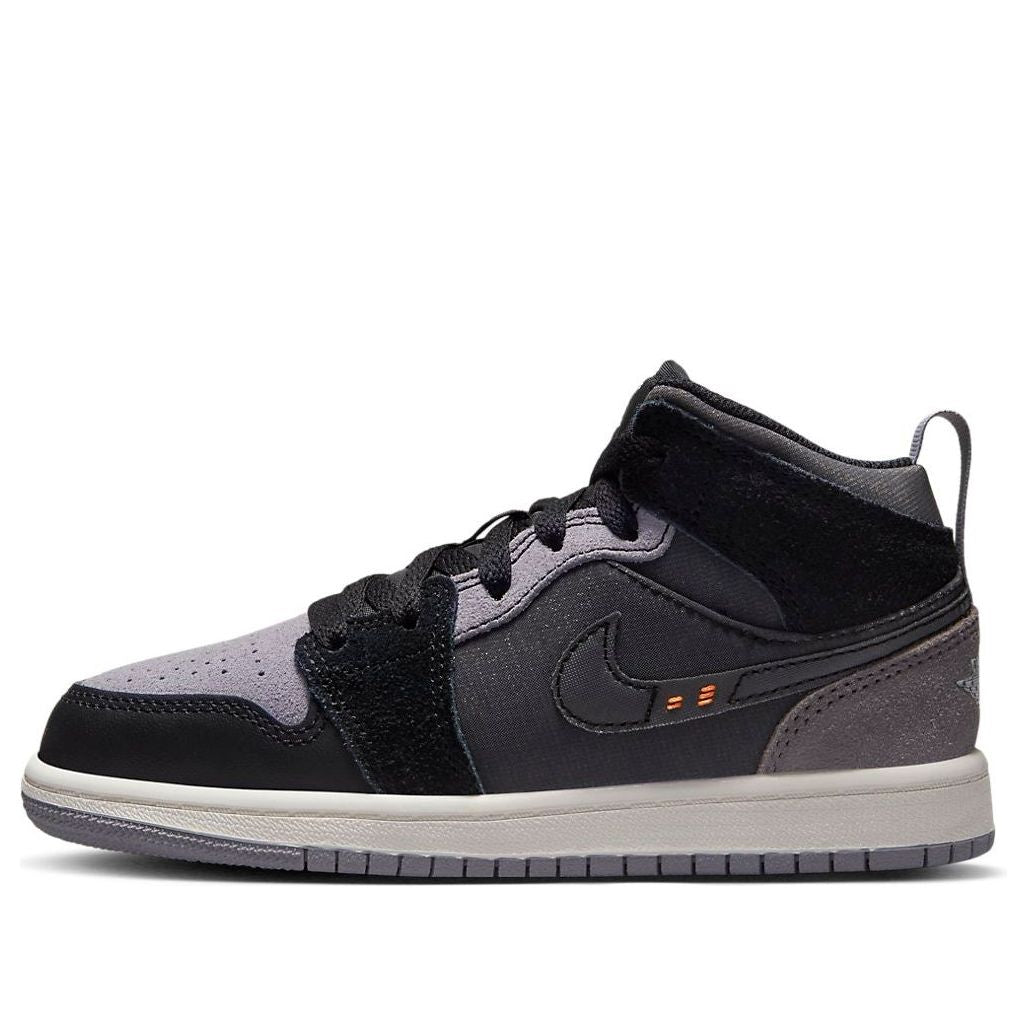 (PS) Air Jordan 1 Mid SE 'Craft Inside Out-Black' DV0436-001