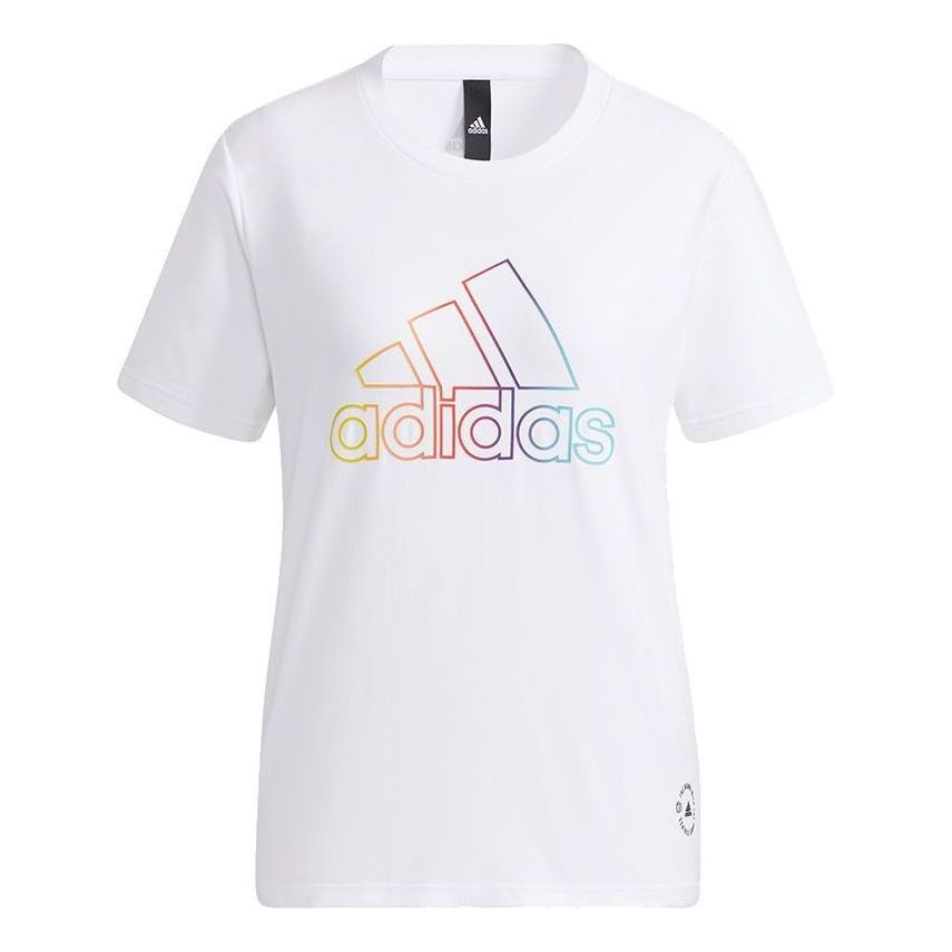 (WMNS) adidas Badge of Sport T-Shirt Asia Sizing 'White' HA3633