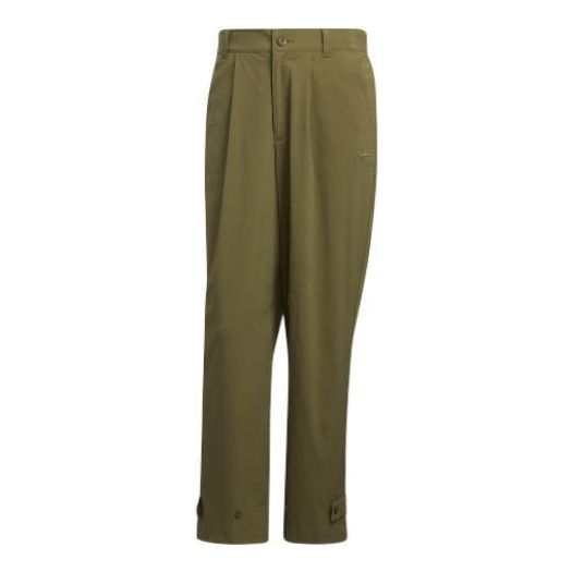 Men's adidas originals Pants Classic Casual Sports Pants/Trousers/Joggers Dark Olive Green HU1234