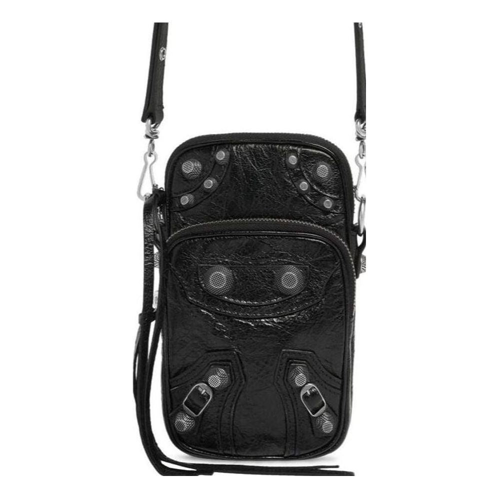 Balenciaga Le Cagole Phone Holder 'Black' 742015210KR1000