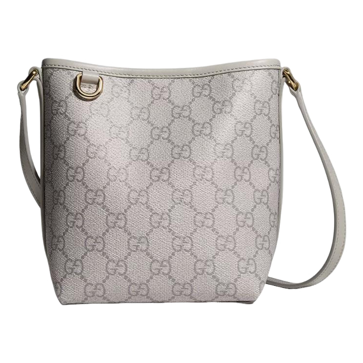 (WMNS) Gucci GG Emblem Nano Bucket Bag 'Grey' 847090-FAEUD-1425