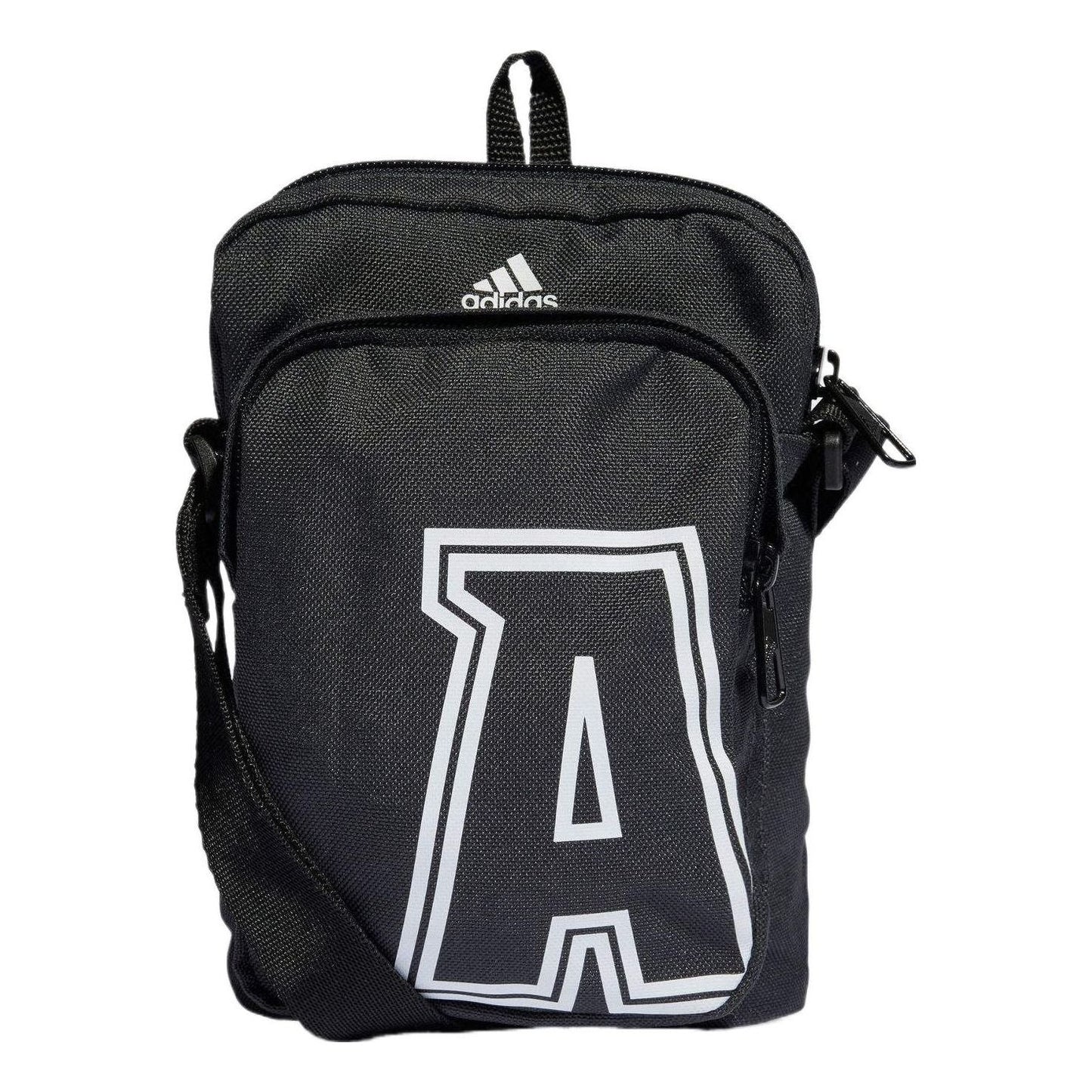 adidas Classic Brand Love Initial Print Organizer Bag 'Grey' IJ5633