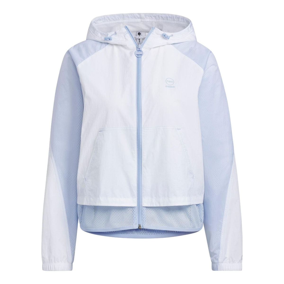 (WMNS) adidas Neo Vbe Windbreaker Jackets 'White Purple' IA6723