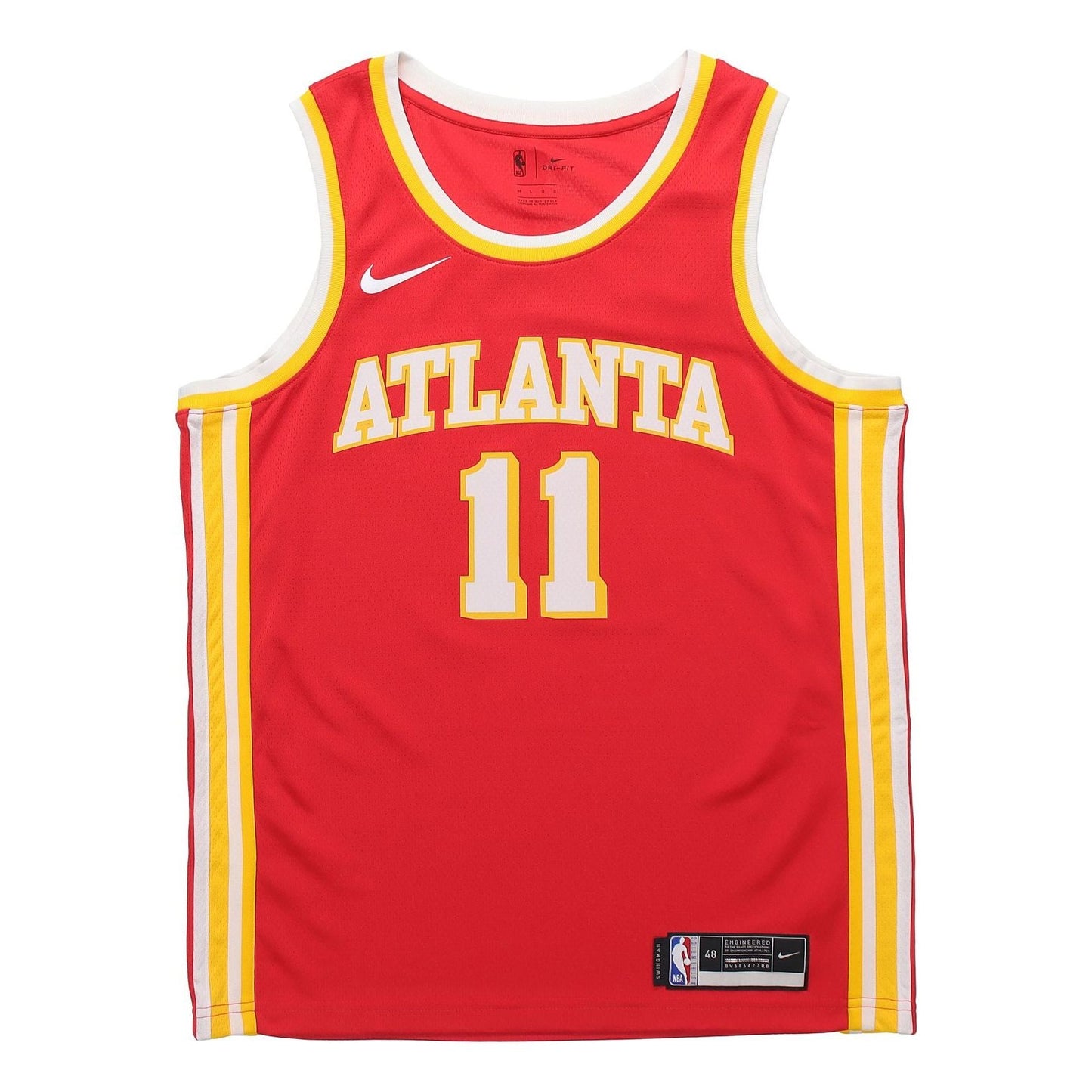 Nike NBA SW Fan Edition 20 Season Large Atlanta Hawks Trae Young 11 Jersey 'Red' CN8007-661