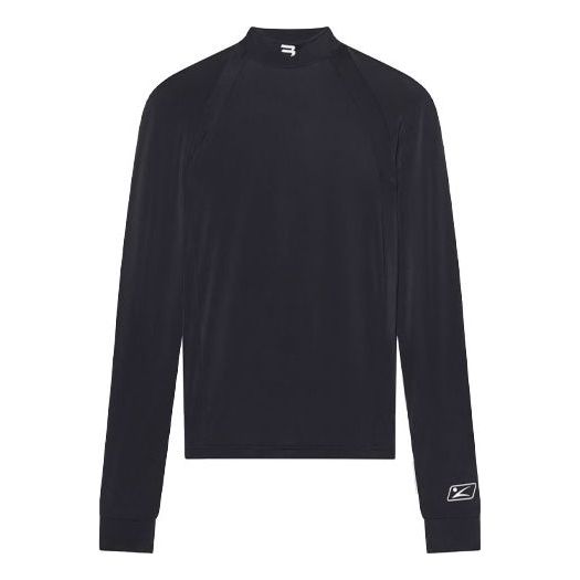Balenciaga FW21 Slim Fit Sports Long Sleeves Black 6617534B0B11077