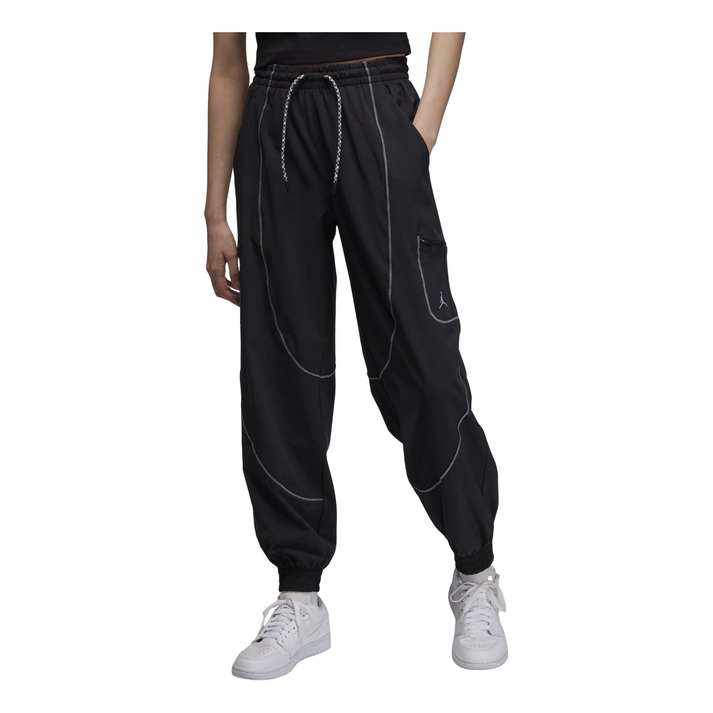 (WMNS) Air Jordan Sport Tunnel Pants 'Black' FB4660-010