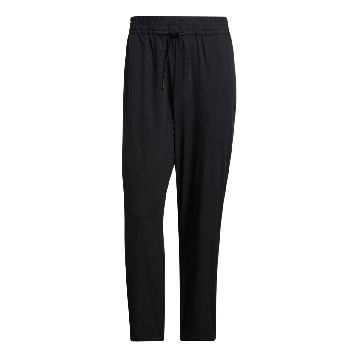 Men's adidas originals Lw Woven Pant Solid Color Drawstring Lacing Sports Pants/Trousers/Joggers Black HM8022