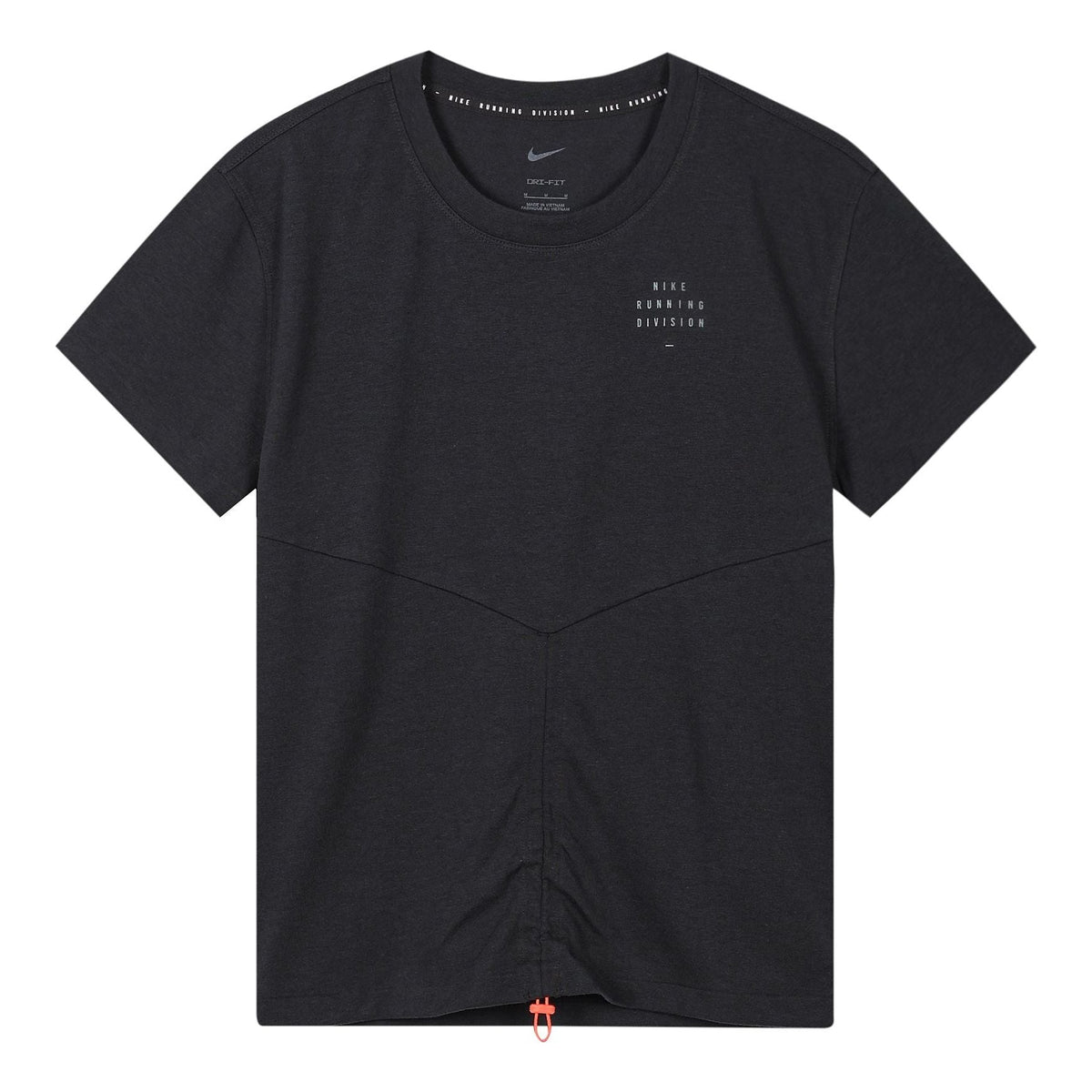 (WMNS) Nike Dri-FIT Run Division Back Printing Sports Running T-Shirt Black DD5316-010