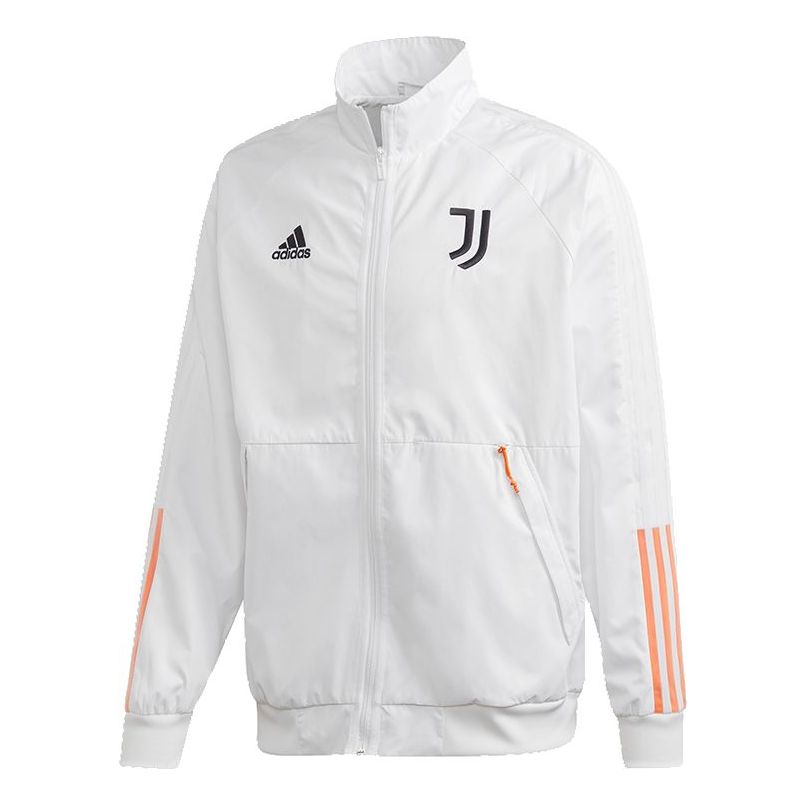 adidas JUVE Anthem JKT Juventus Soccer/Football Training Sports Jacket White FR4203