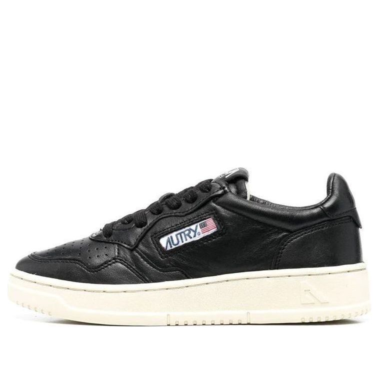 (WMNS) Autry Medalist Low Goat Skin 'Black' AULW-GG05