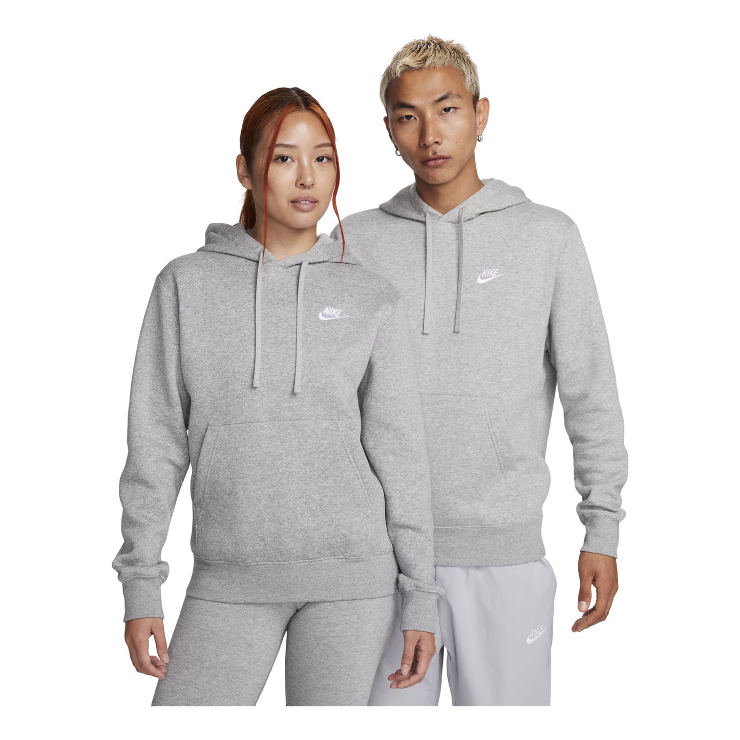 Nike Sportswear Club Hoodie Asia Sizing 'Dark Grey' BV2655-063