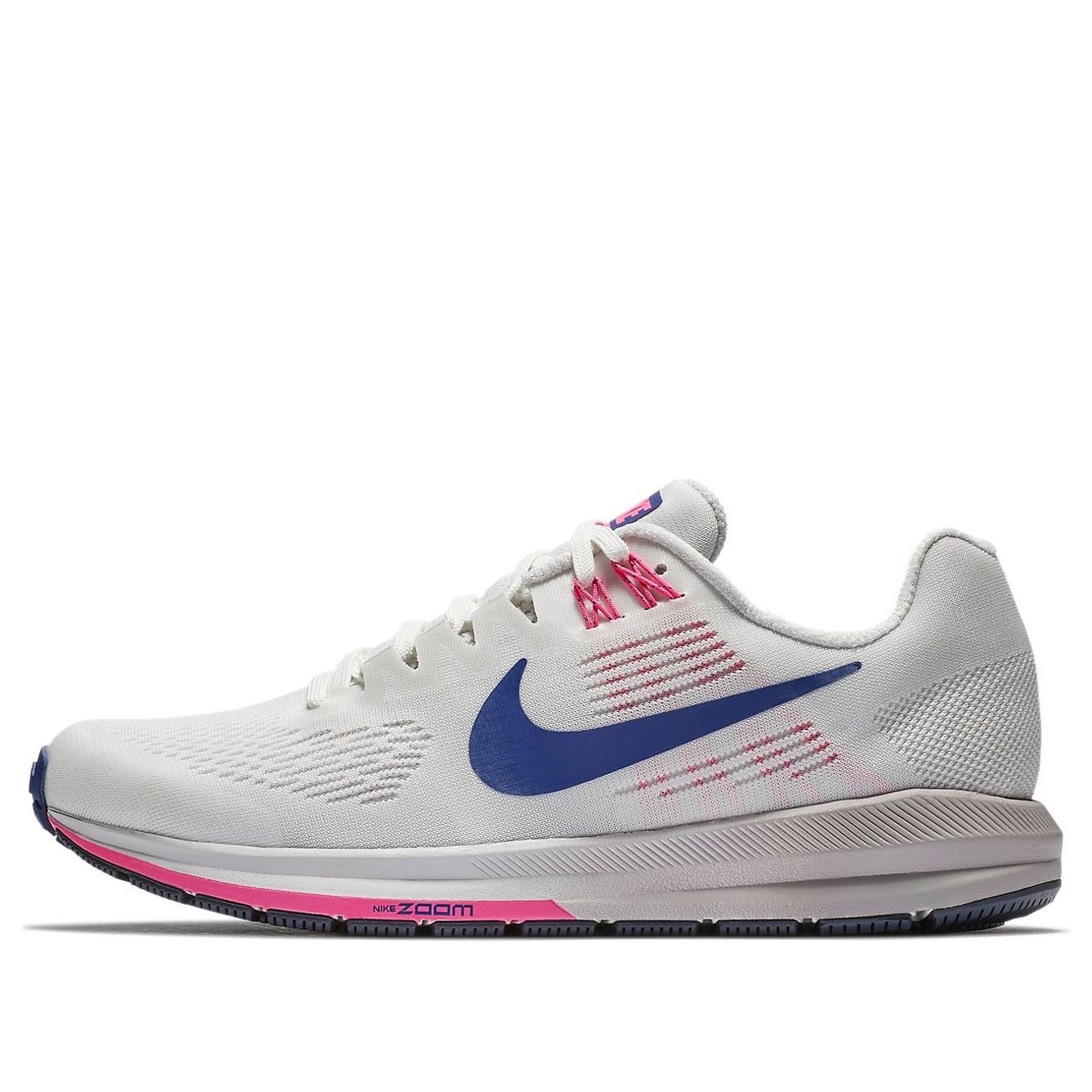(WMNS) Nike Air Zoom Structure 21 'White Pink Blue' 904701-101
