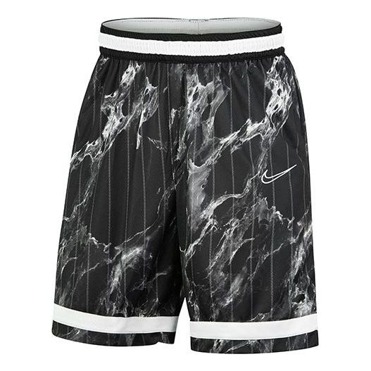 Nike DRI-FIT Basketball Quick Dry Loose Sports Shorts Black White DD0566-010