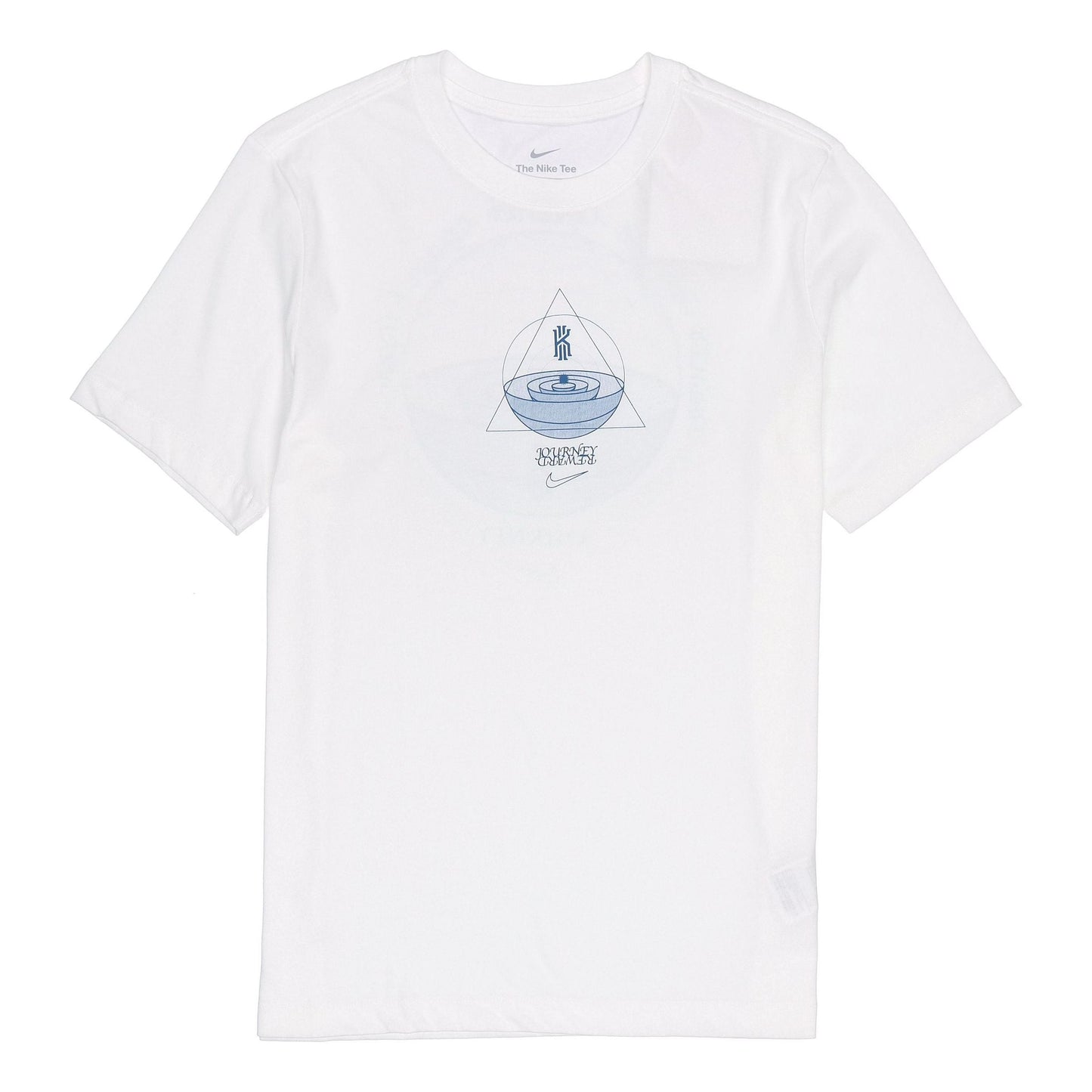 Nike Kyrie Irving Alphabet Pattern T-Shirt 'white' DQ1880-100