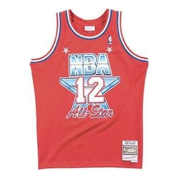 Mitchell & Ness x NBA All-Star West Swingman Jersey 'John Stockton 12' SMJYAC18004-ASWSCARJST91-RED