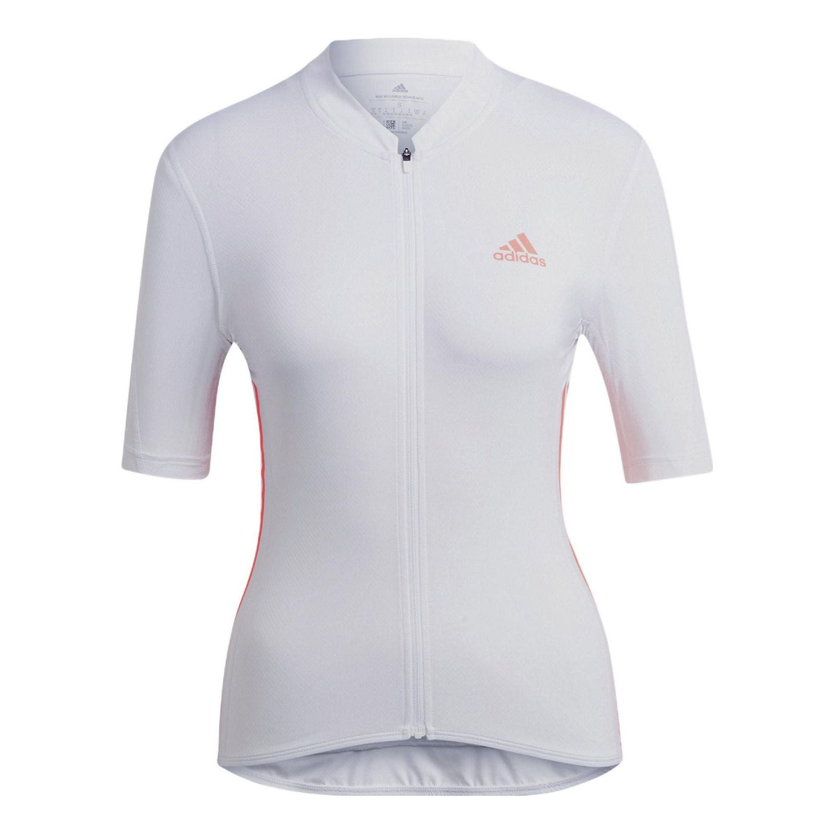 (WMNS) adidas The Short Sleeve Cycling Asia Sizing 'White' HB0531