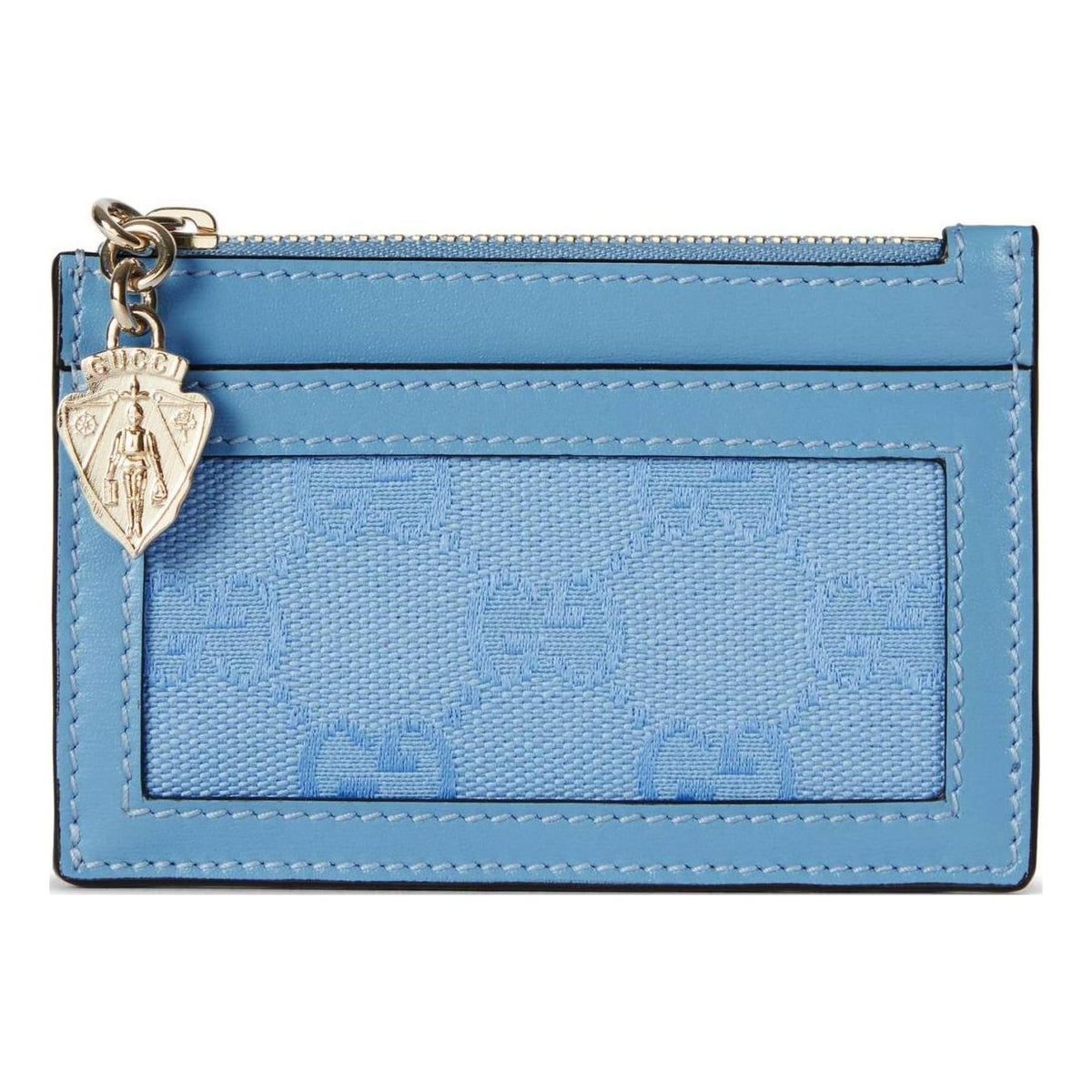 (WMNS) Gucci Luce Card Case Wallet 'Light Blue' 790033-FADHY-8566